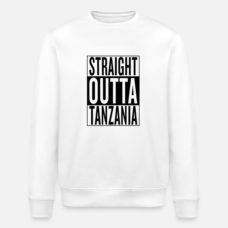 Tanzania - Stanley/Stella Unisex Bio-Sweatshirt ROLLER - Weiß