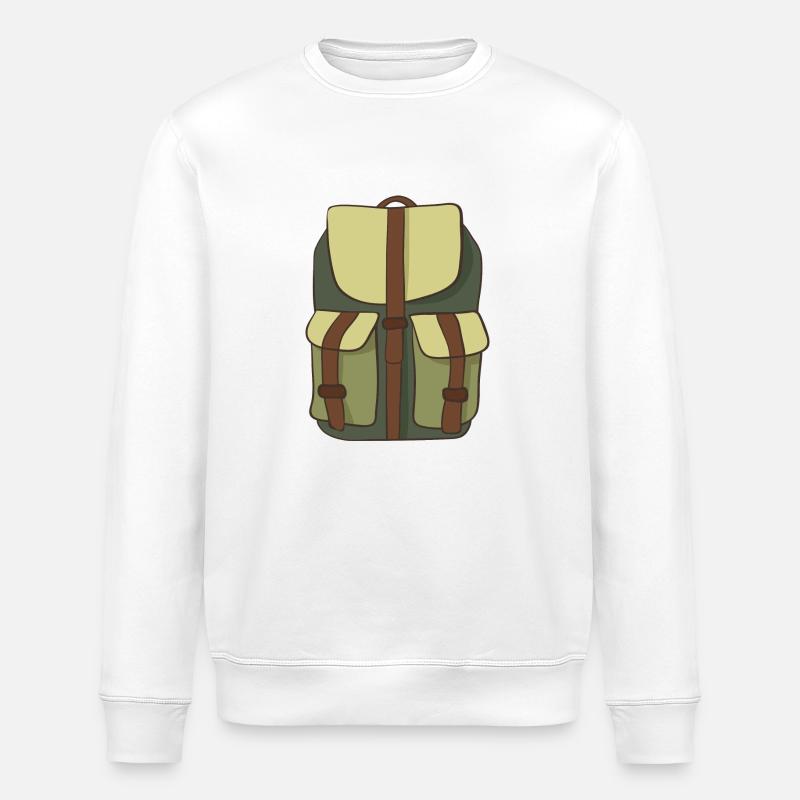 backpack - Stanley/Stella ROLLER Unisex Organic Sweatshirt - white