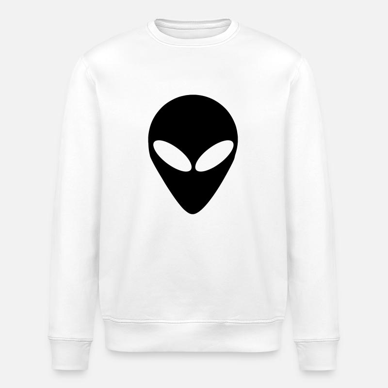 Alien - Stanley/Stella Unisex Bio-Sweatshirt ROLLER - Weiß