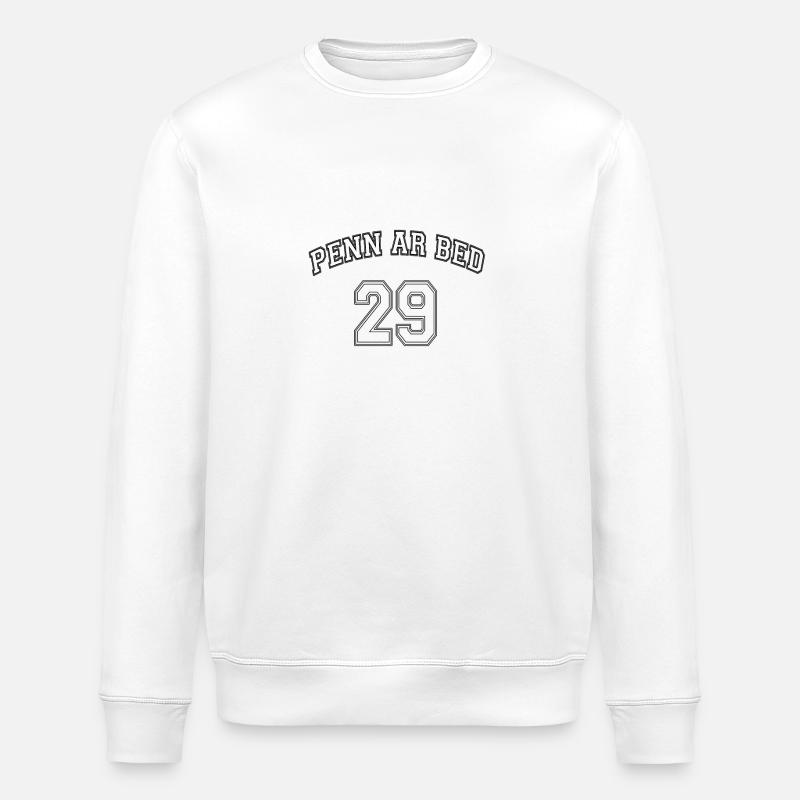 penn_ar_bed1 - Sweat bio ROLLER Stanley/Stella Unisexe - blanc