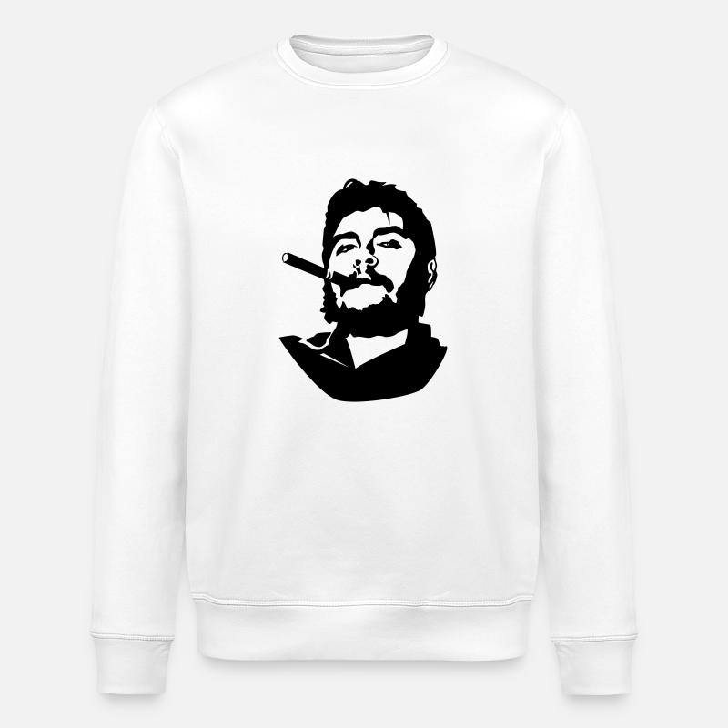 Che Guevara - Stanley/Stella ROLLER Unisex Organic Sweatshirt - white