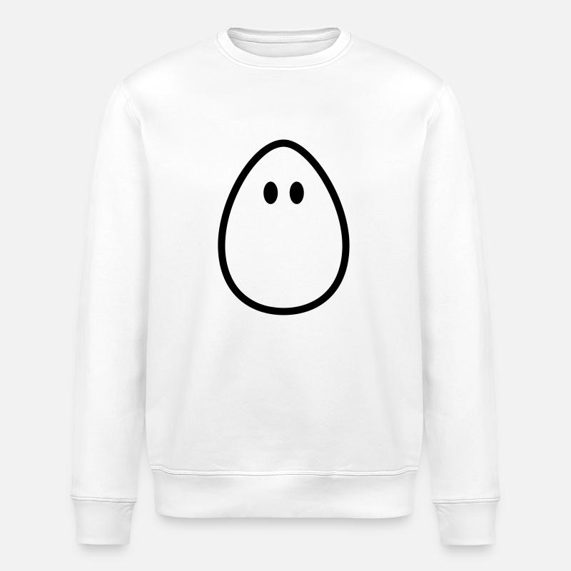 Ei - Stanley/Stella Unisex Bio-Sweatshirt ROLLER - Weiß