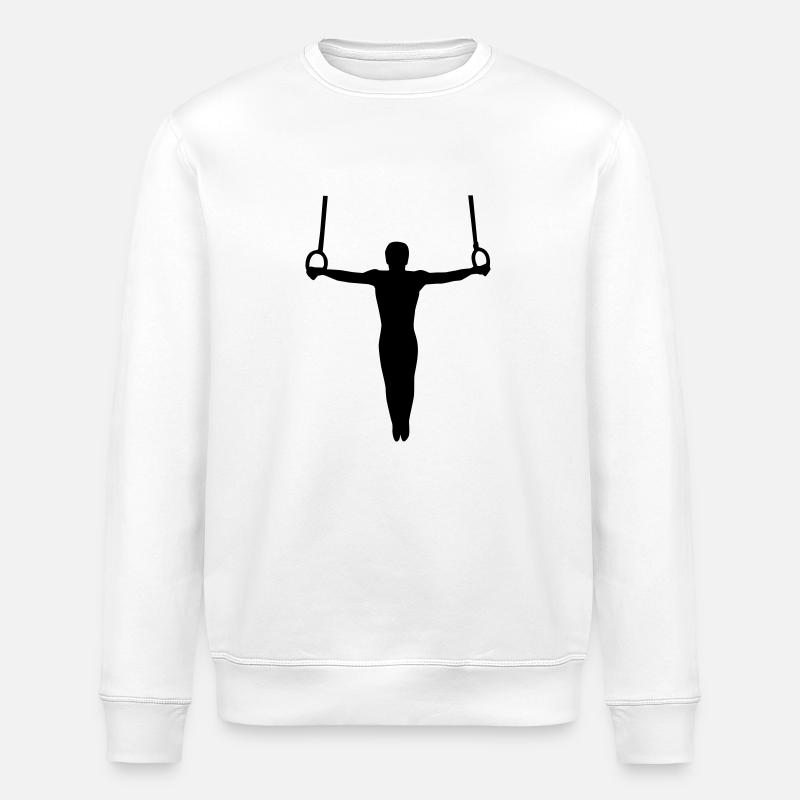 Turnen - Stanley/Stella Unisex Bio-Sweatshirt ROLLER - Weiß