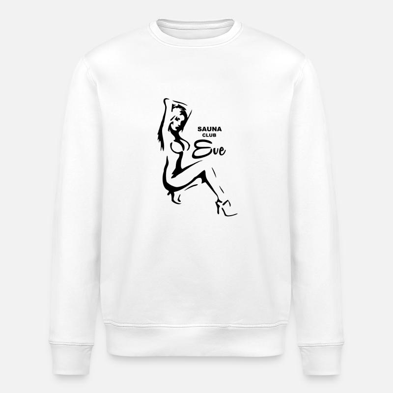 Saunaclub - Stanley/Stella Unisex Bio-Sweatshirt ROLLER - Weiß