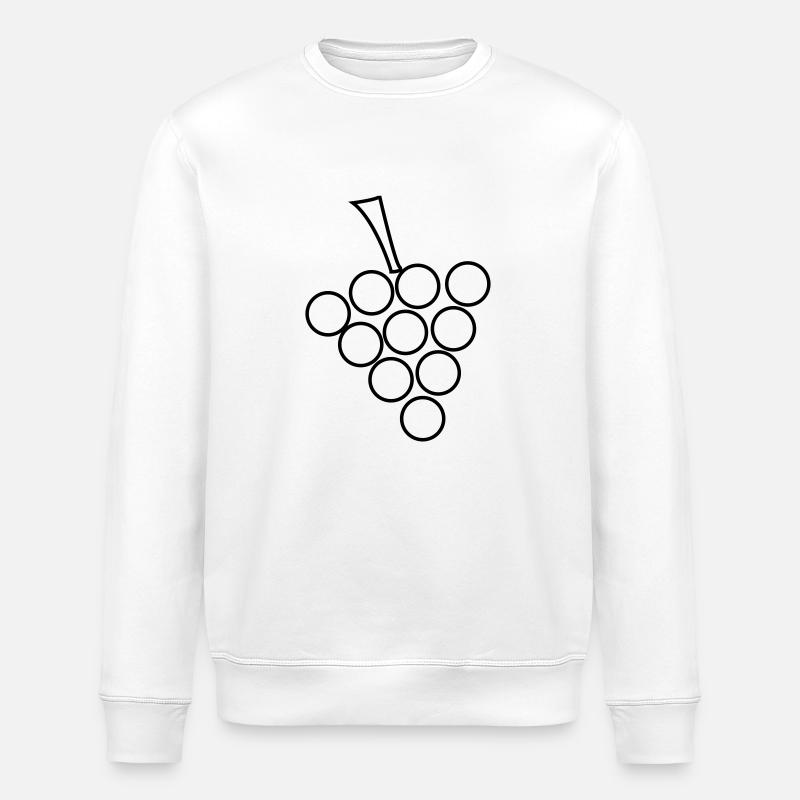 vine - Stanley/Stella ROLLER Unisex Organic Sweatshirt - white