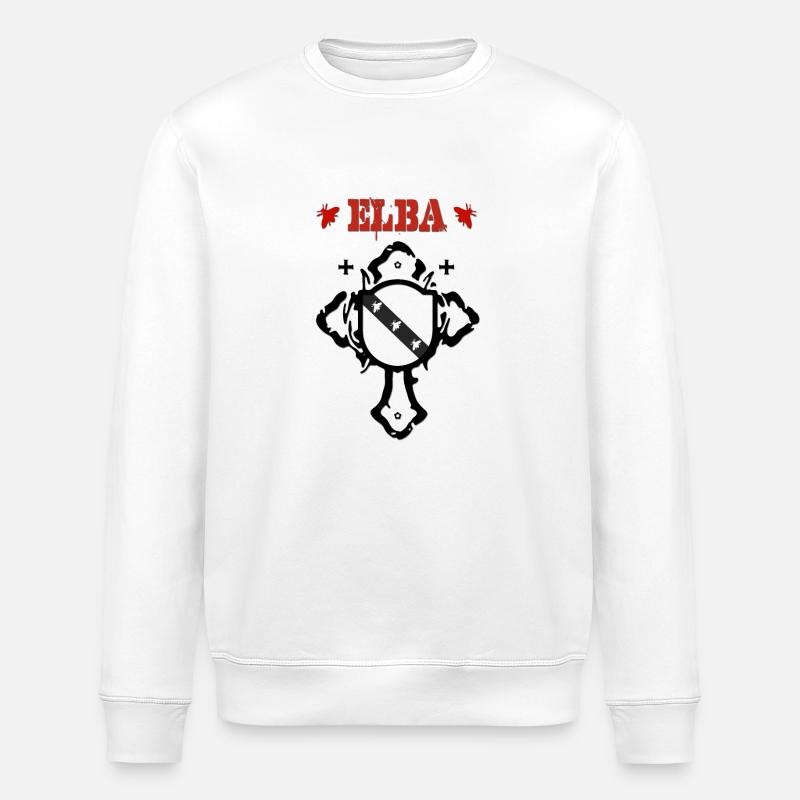 Elba - Stanley/Stella Unisex Bio-Sweatshirt ROLLER - Weiß