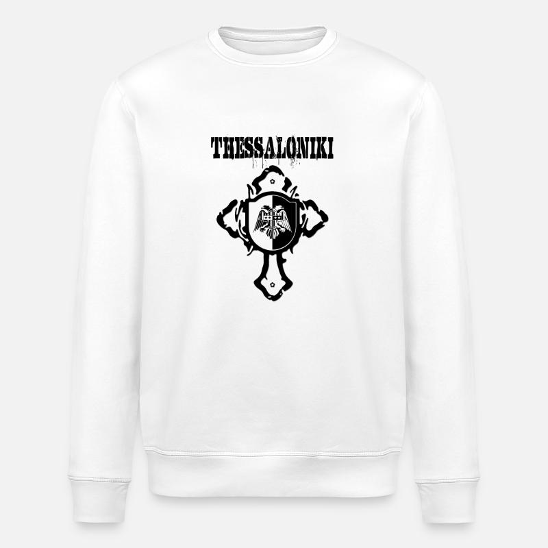 Thessaloniki - Stanley/Stella Unisex Bio-Sweatshirt ROLLER - Weiß