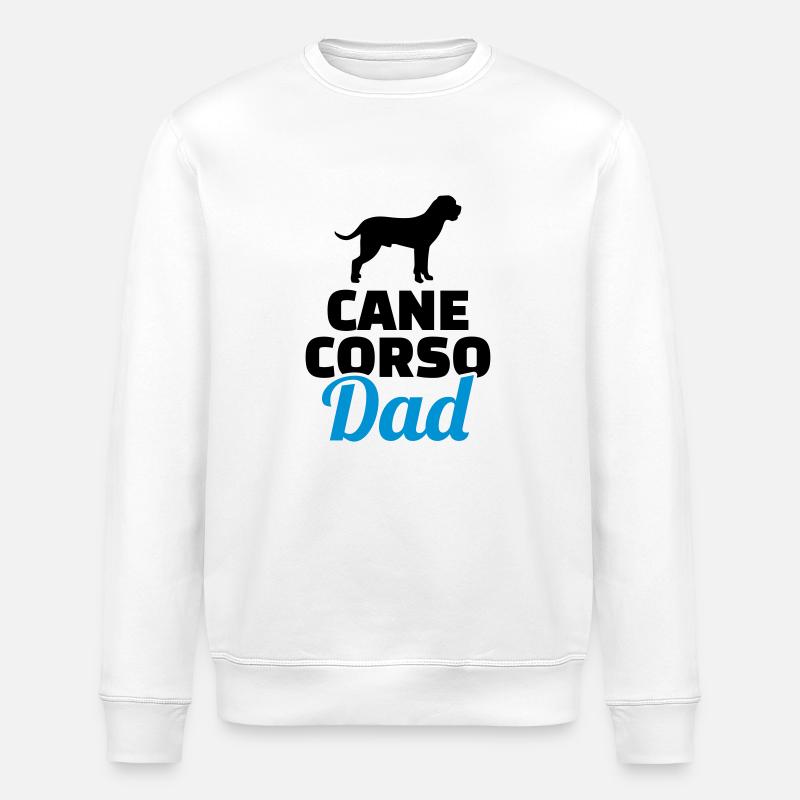 Cane Corso - Stanley/Stella ROLLER Unisex Organic Sweatshirt - white