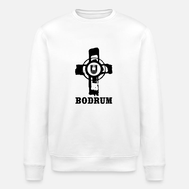 Bodrum - Stanley/Stella Unisex Bio-Sweatshirt ROLLER - Weiß