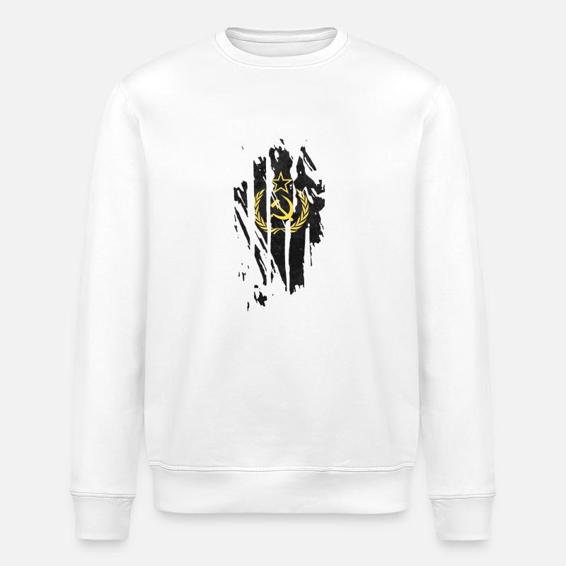 Soviet union - Stanley/Stella ROLLER Unisex Organic Sweatshirt - white