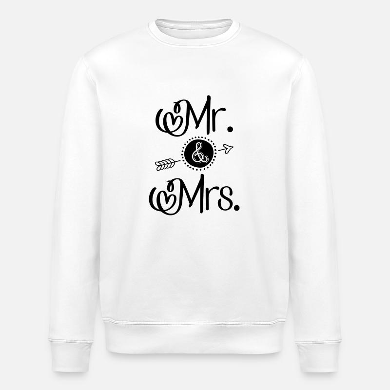 M. et Mme. - Sweat bio ROLLER Stanley/Stella Unisexe - blanc