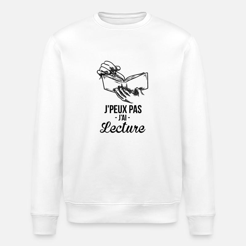 Lecture - Sweat bio ROLLER Stanley/Stella Unisexe - blanc