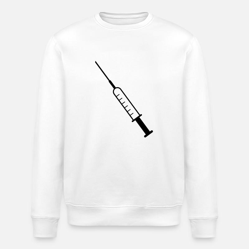 Spritze - Stanley/Stella Unisex Bio-Sweatshirt ROLLER - Weiß