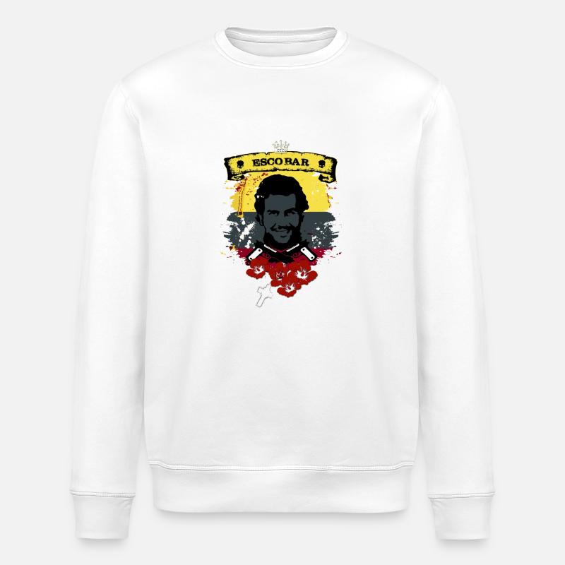 Escobar - Sweat bio ROLLER Stanley/Stella Unisexe - blanc