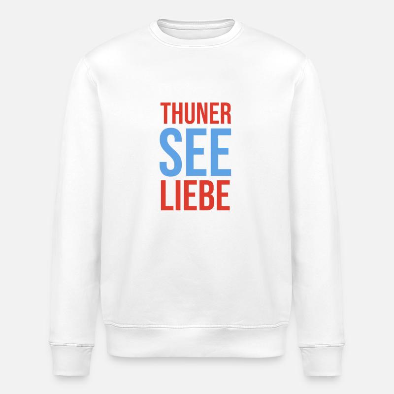 Thunerseeliebe - Stanley/Stella Unisex Bio-Sweatshirt ROLLER - Weiß