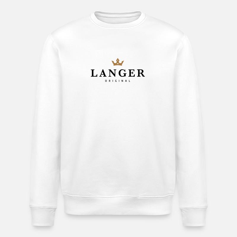 Long - Sweat bio ROLLER Stanley/Stella Unisexe - blanc