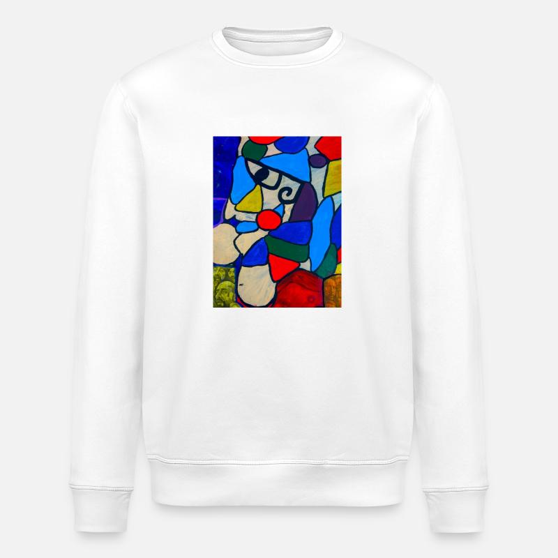 Un design astucieux - Sweat bio ROLLER Stanley/Stella Unisexe - blanc