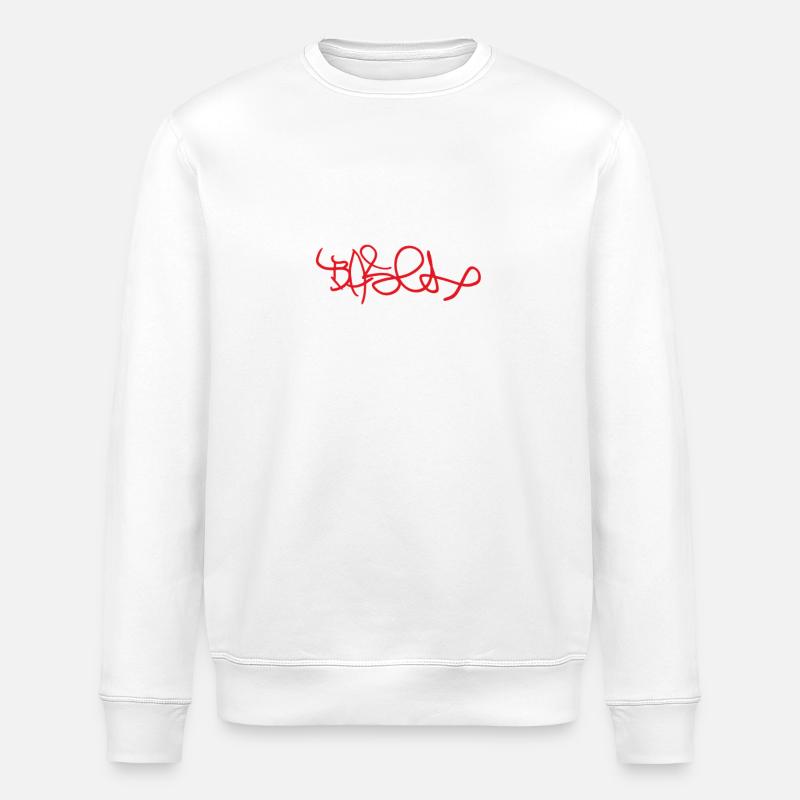 Fisherman's Hat Basel - Stanley/Stella ROLLER Unisex Organic Sweatshirt - white