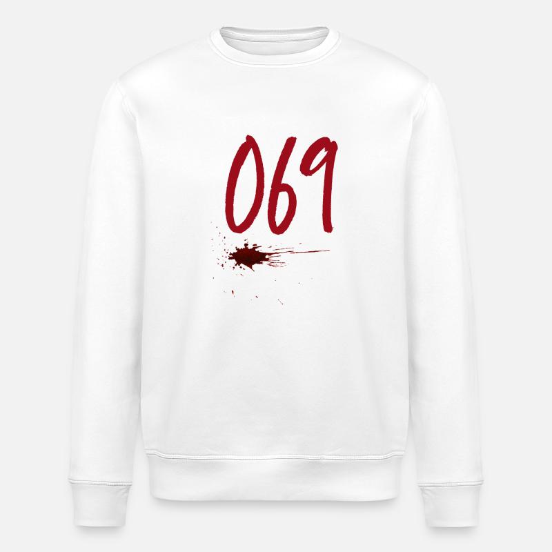 Code postal Francfort 069 - Sweat bio ROLLER Stanley/Stella Unisexe - blanc