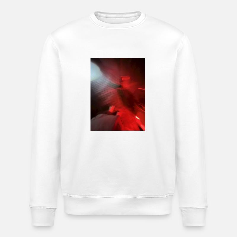Red vibe - Stanley/Stella Unisex Bio-Sweatshirt ROLLER - Weiß