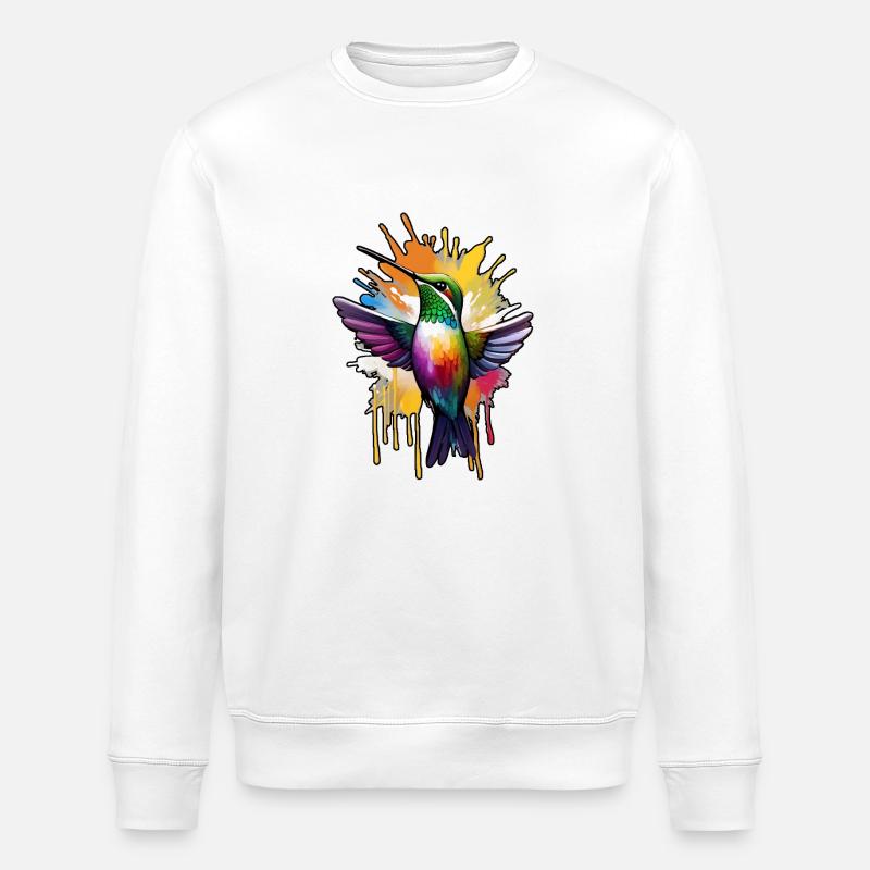 Vogel - Stanley/Stella Unisex Bio-Sweatshirt ROLLER - Weiß