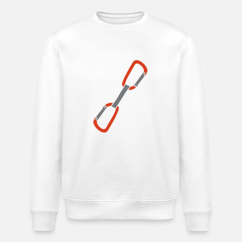 Expressschlinge - Stanley/Stella Unisex Bio-Sweatshirt ROLLER - Weiß