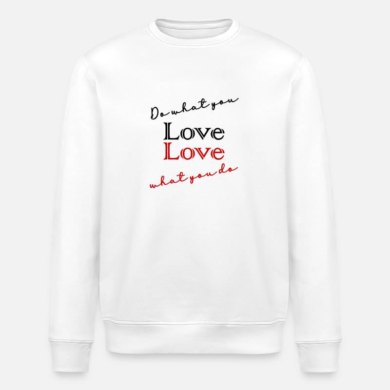 CITATION,CITATIONS,MESSAGE, MESSAGE,HUMOUR - Sweat bio ROLLER Stanley/Stella Unisexe - blanc