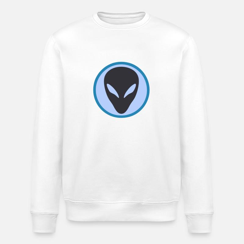 Alien - Stanley/Stella Unisex Bio-Sweatshirt ROLLER - Weiß