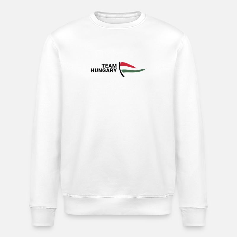 Équipe de Hongrie - Sweat bio ROLLER Stanley/Stella Unisexe - blanc