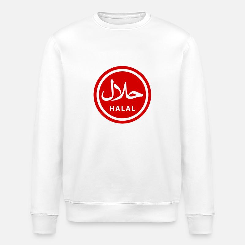 Halal - Stanley/Stella Unisex Bio-Sweatshirt ROLLER - Weiß