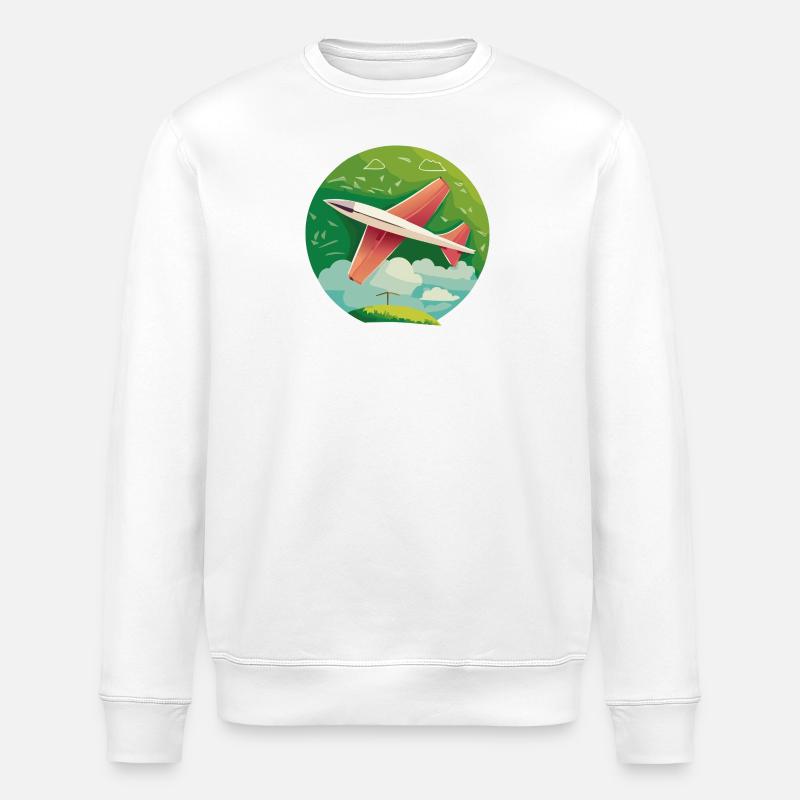 RedWingSharptipglider - Stanley/Stella Unisex Bio-Sweatshirt ROLLER - Weiß