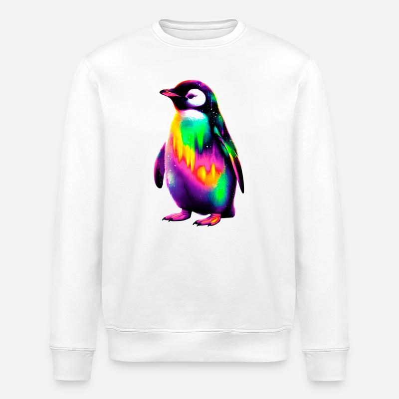 Penguin - Stanley/Stella ROLLER Unisex Organic Sweatshirt - white