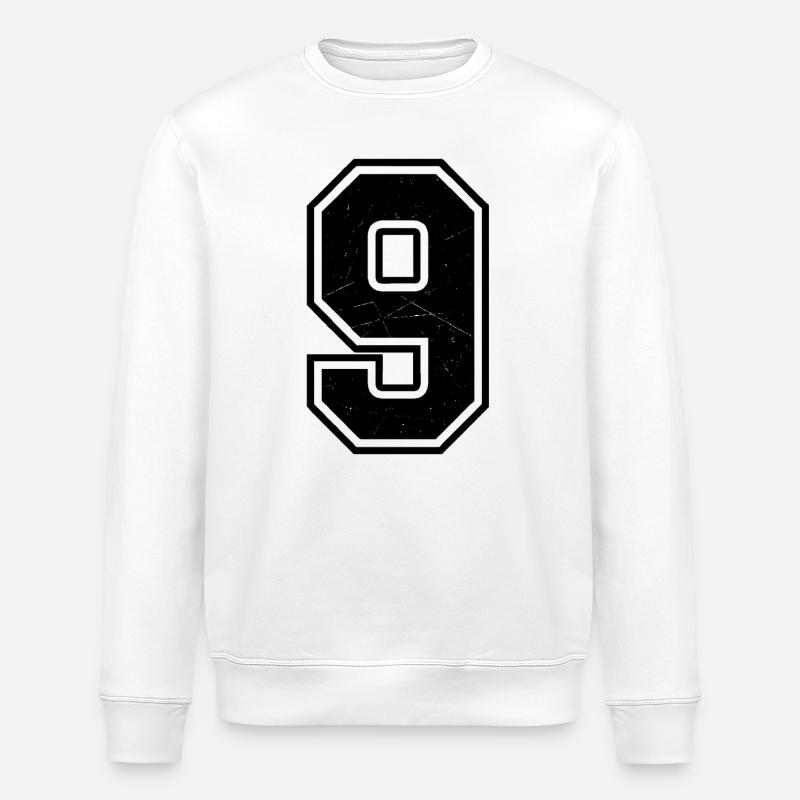 Neuf cassé au look scratch - Sweat bio ROLLER Stanley/Stella Unisexe - blanc