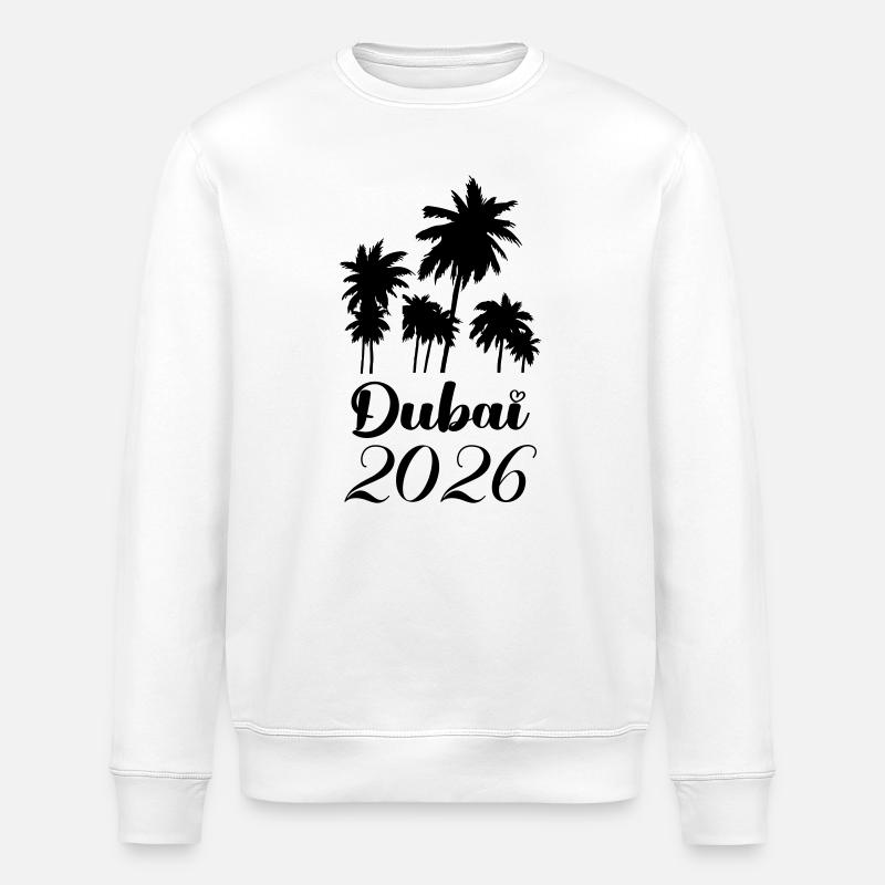 Dubai 2026 - Stanley/Stella Unisex Bio-Sweatshirt ROLLER - Weiß