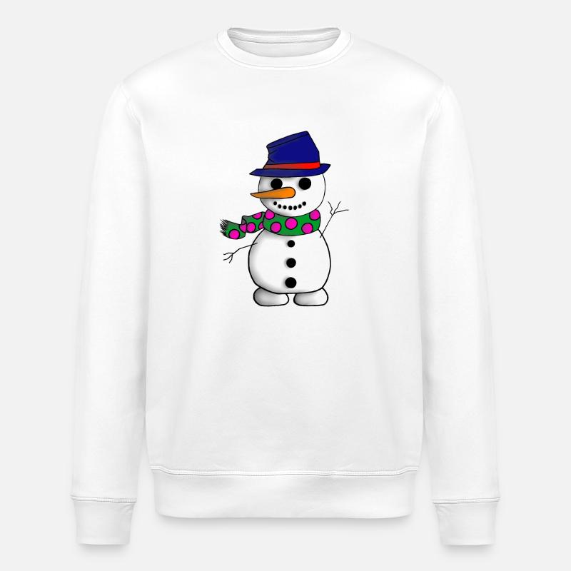 Frosty Style - Stanley/Stella Unisex Bio-Sweatshirt ROLLER - Weiß