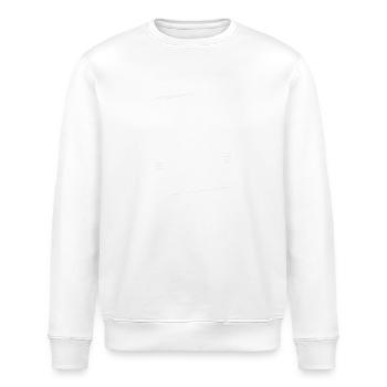 Weniger Zuhause Mehr Zelten Camping Camper Wandern - Stanley/Stella Unisex Bio-Sweatshirt ROLLER - Weiß - Vorne - Nik (191cm)