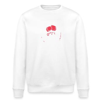 Boxsport-Coach - Stanley/Stella Unisex Bio-Sweatshirt ROLLER - Weiß - Vorne - Nik (191cm)