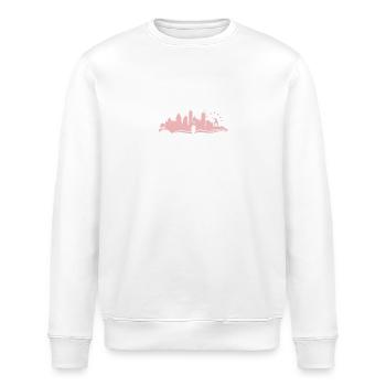 Mein offizielles Parkour-Shirt - Stanley/Stella Unisex Bio-Sweatshirt ROLLER - Weiß - Vorne - Nik (191cm)