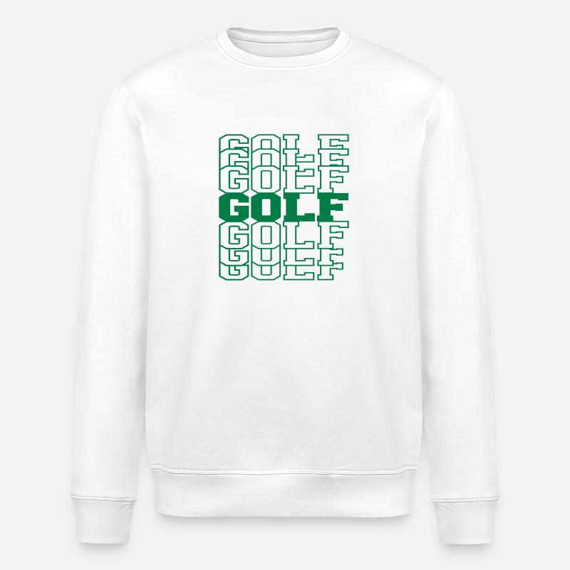 Golf - Stanley/Stella Unisex Bio-Sweatshirt ROLLER - Weiß