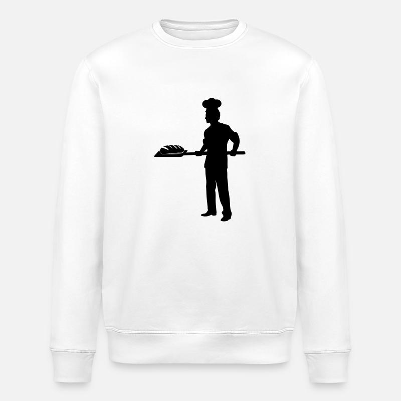 Bäcker - Stanley/Stella Unisex Bio-Sweatshirt ROLLER - Weiß