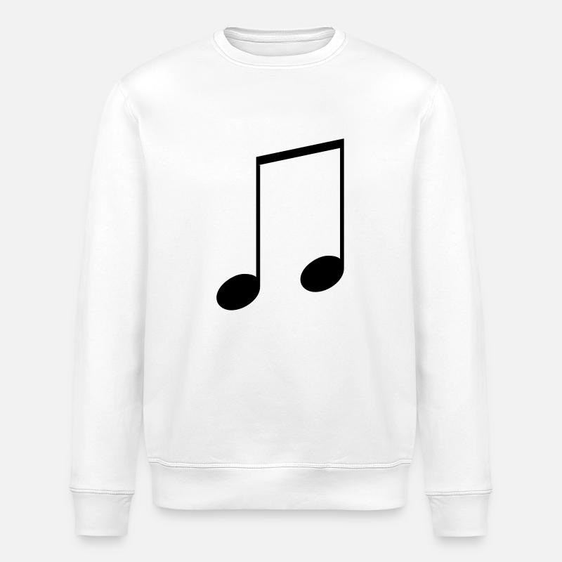 Note - Stanley/Stella ROLLER Unisex Organic Sweatshirt - white