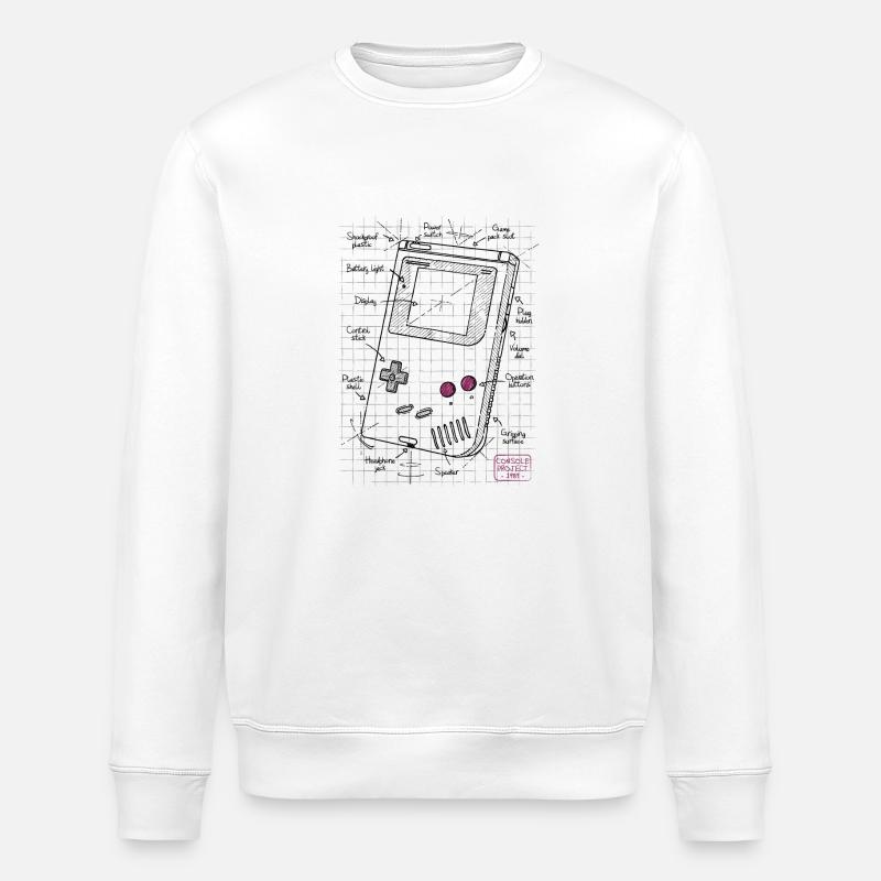 Console - Sweat bio ROLLER Stanley/Stella Unisexe - blanc