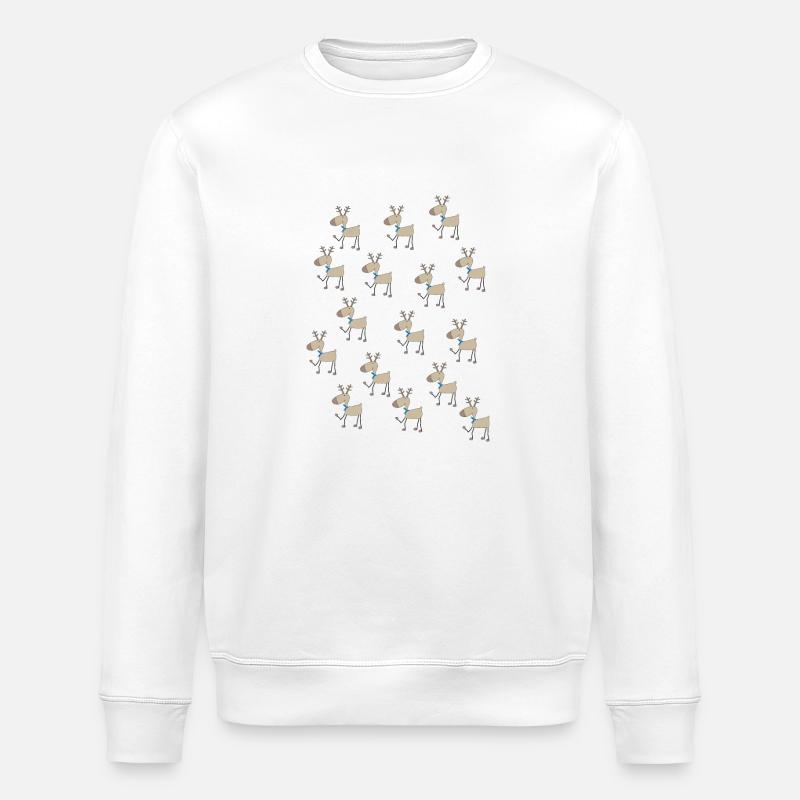 Weihnachten - Stanley/Stella Unisex Bio-Sweatshirt ROLLER - Weiß