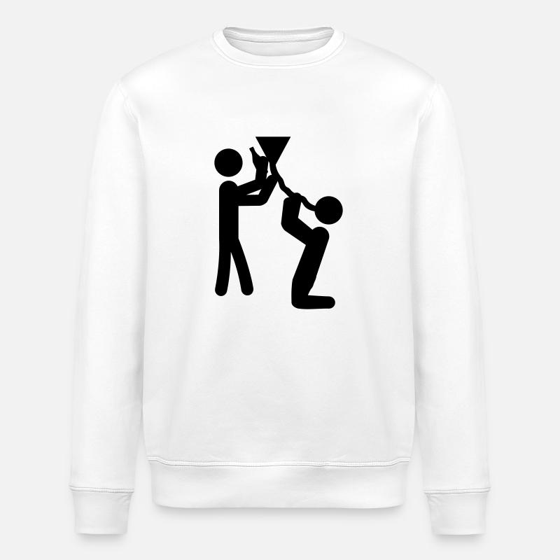 drinking_extreme_1 - Sweat bio ROLLER Stanley/Stella Unisexe - blanc