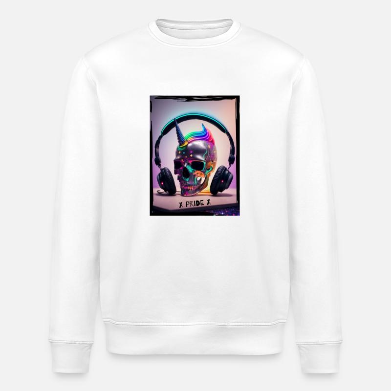 pride - Stanley/Stella Unisex Bio-Sweatshirt ROLLER - Weiß