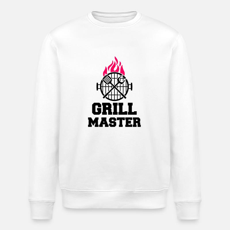 grill master - Stanley/Stella Unisex Bio-Sweatshirt ROLLER - Weiß