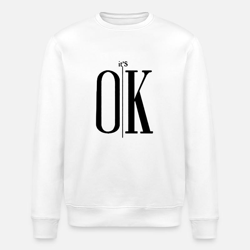 c'est bon - Sweat bio ROLLER Stanley/Stella Unisexe - blanc