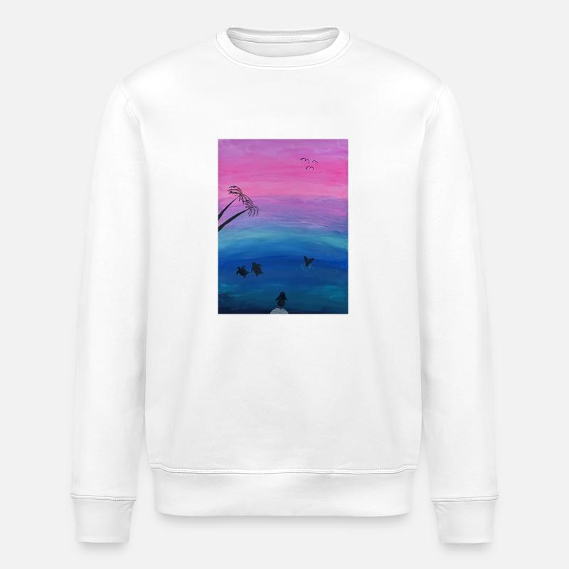 IMG 6017 - Stanley/Stella Unisex Bio-Sweatshirt ROLLER - Weiß