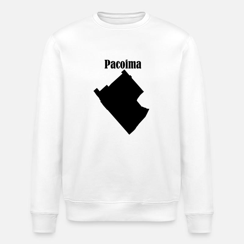 Pacoima - Sweat bio ROLLER Stanley/Stella Unisexe - blanc