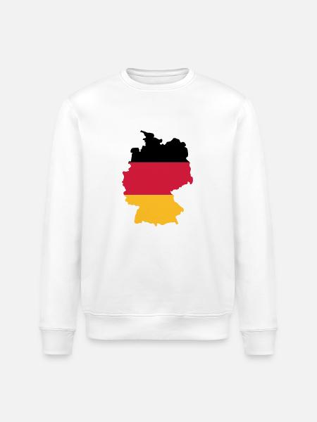 Deutschland - Stanley/Stella Unisex Bio-Sweatshirt ROLLER - Weiß